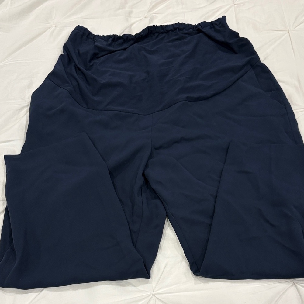 J. Crew Dark Blue Maternity Jamie Pants